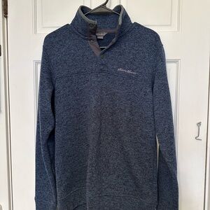 Eddie Bauer Men's Blue Sweater
